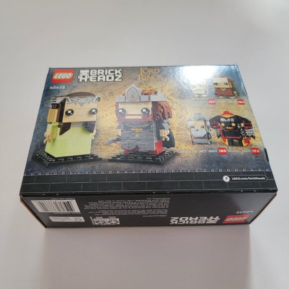 LEGO BrickHeadz 40632 Aragorn and Arwen, new, perfect condition box - Picture 3 of 9